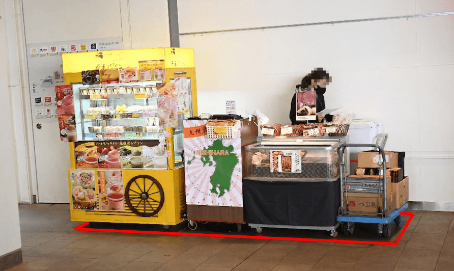 竹ノ塚駅改札1階コンコース